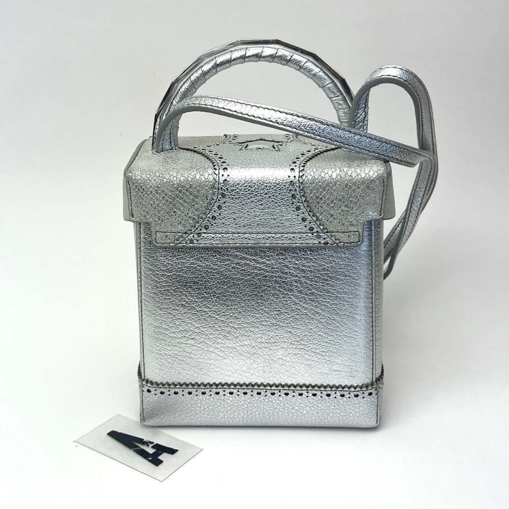 THE VOLON Great Alice Leather Box Bag - Picture 6 of 16